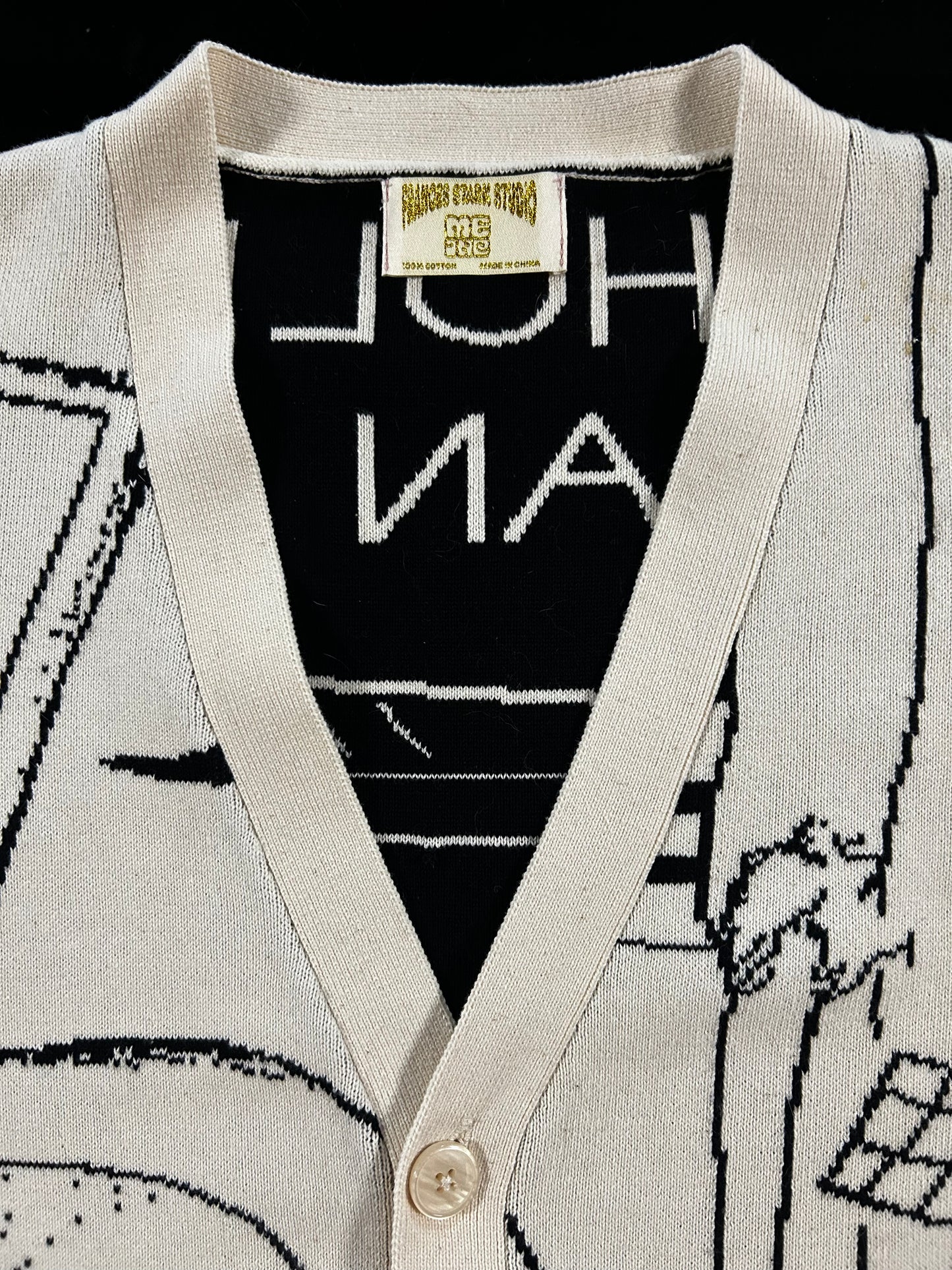 Behold Man Cardigan