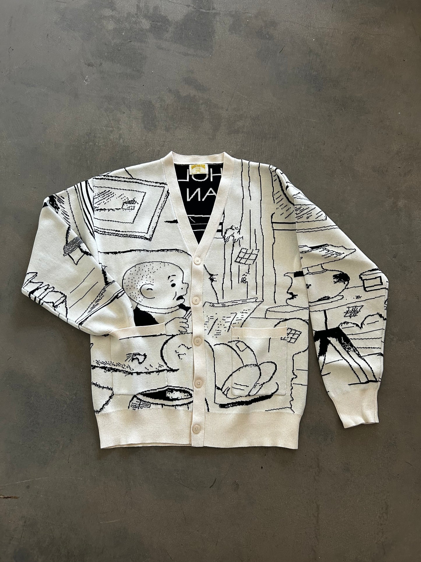 Behold Man Cardigan