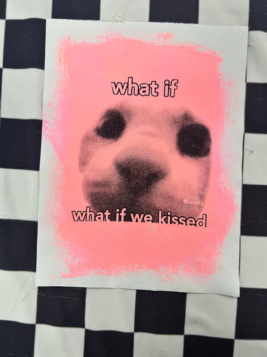 Untitled (what if we kissed), 2024